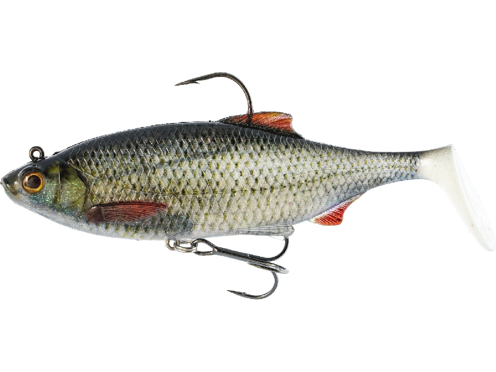 E-shop Westin gumová nástraha ricky the roach shadtail r2f clear roach - 18 cm 113 g