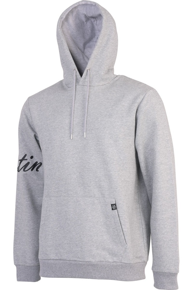 E-shop Westin mikina script hoodie grey melange - m