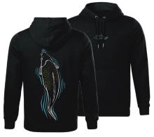 Giants Fishing Mikina Kapr u Hladiny Čierna - XXXL