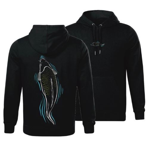 Giants Fishing Mikina Kapr u Hladiny Čierna