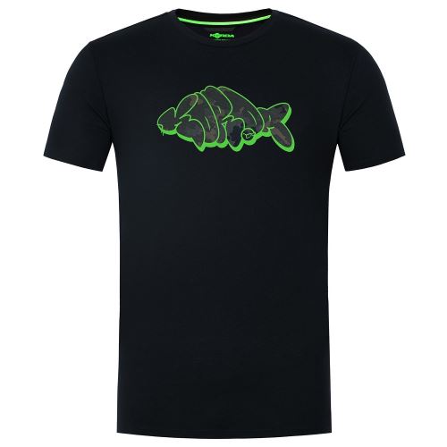 Korda Tričko Outline Tee Black