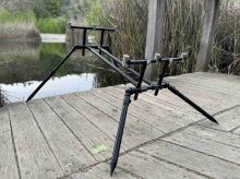 Holdcarp Stojan Brilliant RodPod+ 3 rods Limited Edition Black (9)