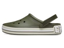 Crocs Nazúvaky Off Court Logo Clog Army Green (4)