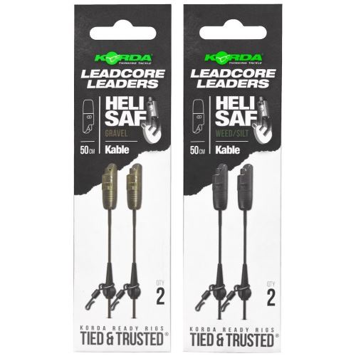 Korda Náväzec Kable Leadcore Leader Heli Safe 50 cm