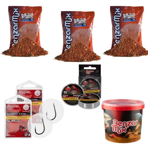 Benzar Mix Set Kŕmenia Pre Kapry Na Rieke S Vedierkom
