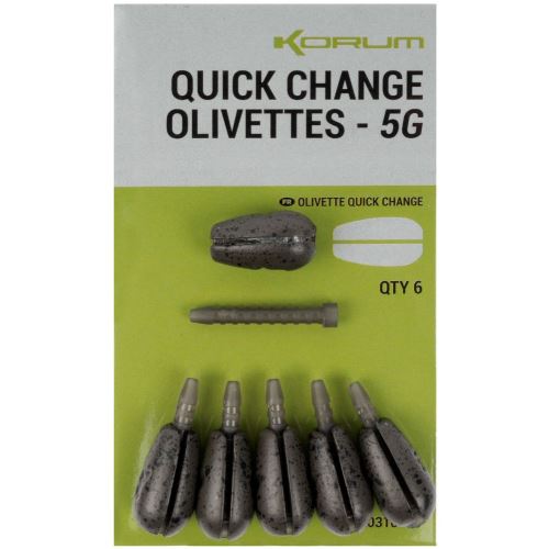 Korum Rýchlovýmenná Záťaž Quick Change Olivettes