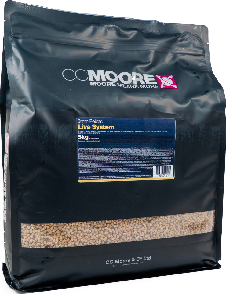 E-shop Cc moore pelety live system - 5 kg 3 mm