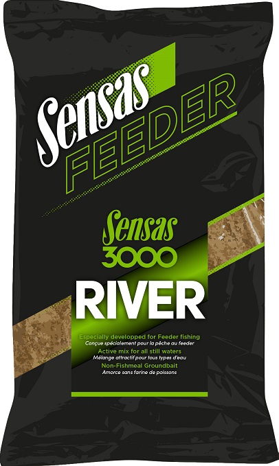 Sensas kŕmenie 3000 feeder 1 kg - river