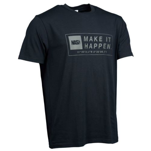 Nash Tričko Make It Happen Coordinates T-Shirt Black