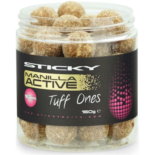 Sticky Baits Extra Tvrdé Boilies Manilla Active Tuff Ones 160 g