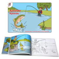 Maľovanky s rybárskymi motívmi Maľovanky s rybárskymi motívmi