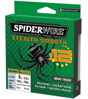 Spiderwire Splietaná Šnúra Stealth Smooth 12 Zelená 150 m - 0,07 mm 6 kg (1)