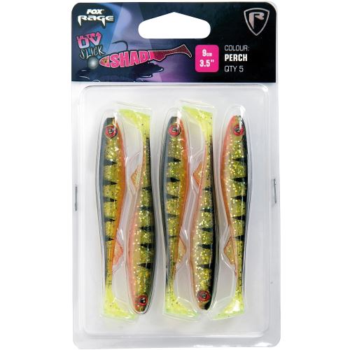 Fox Rage Gumová Nástraha Slick Shad Ultra UV Perch