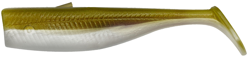 Savage gear gumová nástraha minnow wl tail khaki 5 ks -  8 cm 6 g