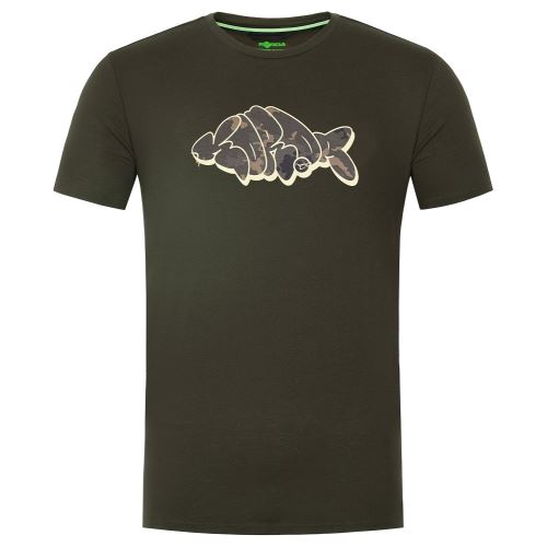 Korda Tričko Outline Tee Dark Olive