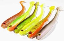 Fox Rage Gumová Nástraha Slick Fast Super Soft UV Chartreuse Ayu (3)