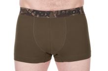 Fox Trenírky Boxer Shorts Kaki/Black 2 ks - XL