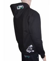 R-SPEKT Mikina Zipsová S Kapucňou Carper Black (3)