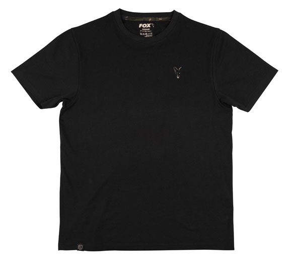 Fox tričko black t shirt - l