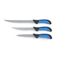 Zebco Sada Filetovacích Nožov + Nožnice Fish Filleting Knife Set (2)
