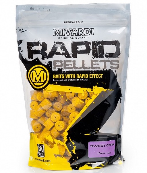 Mivardi pelety rapid sweet corn - 5 kg 20 mm