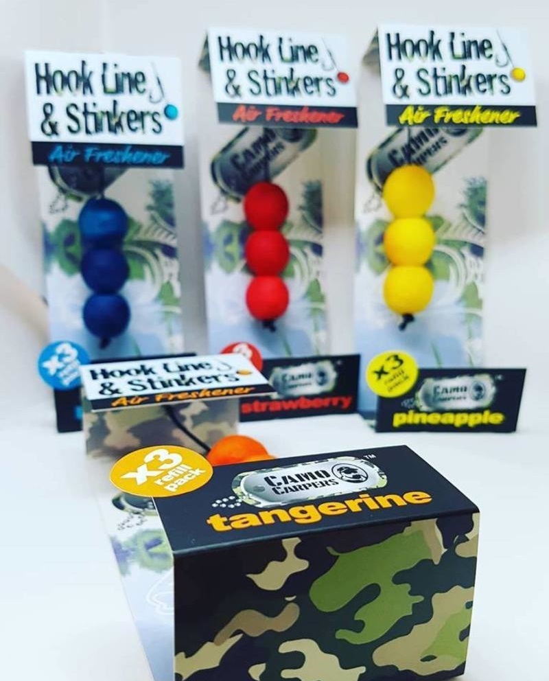 E-shop Camo carpers náhradné náplne do osviežovačov vzduchu hook line & stinkers - kokos