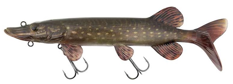 E-shop Fox rage gumová nástraha ultra realistic pike replicant - 25 cm 125 g
