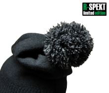 R-spekt Čiapka PomPom DUO beanie style čierna (6)
