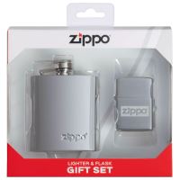 Zippo Sada - Placatka a Zippo Benzínový Zapaľovač (4)