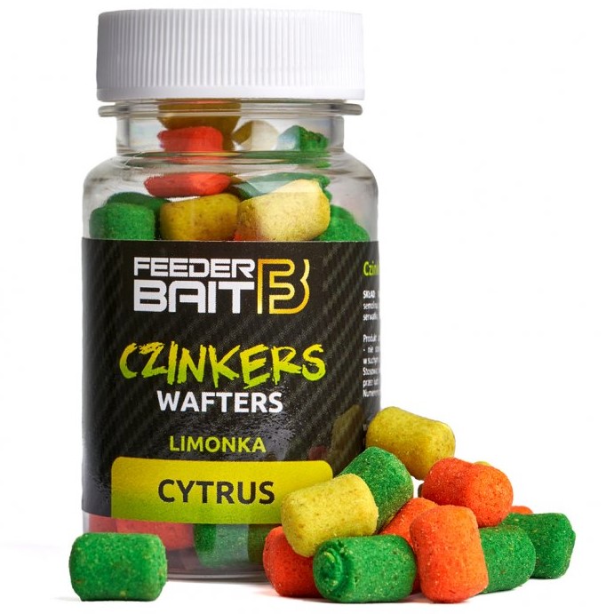 Feederbait czinkers wafters 7x10 mm - citrus