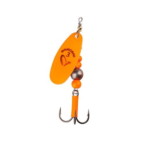 Savage Gear blyskáč Caviar Spinner Fluo Orange