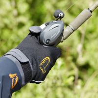 Savage Gear Rukavice Softshell Winter Glove Black (7)