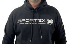 Sportex Rybárska Mikina s Kapucňou Čierna (1)