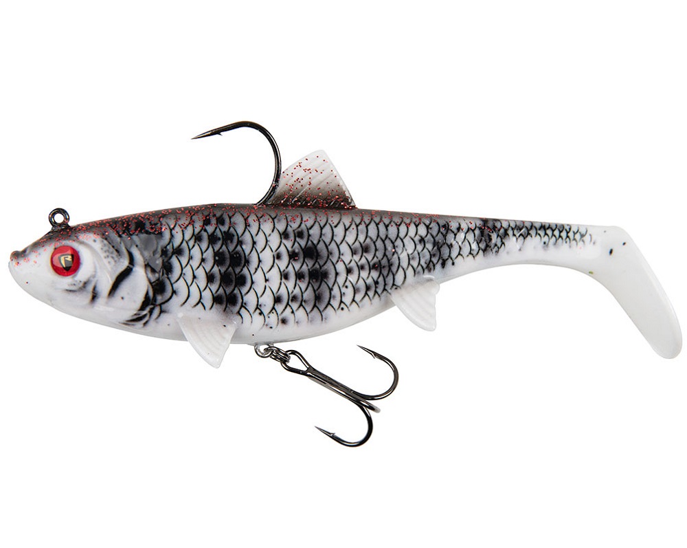 Fox rage gumová nástraha wobble replicant zebra uv - 14 cm 55 g