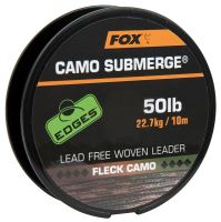 Fox Nadväzcová Šnúrka Edges Submerge Fleck Camo Leader 10 m (1)