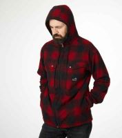 Geoff Anderson Zateplená Bunda Ezmar2+ Červená S Kapucňou (2)