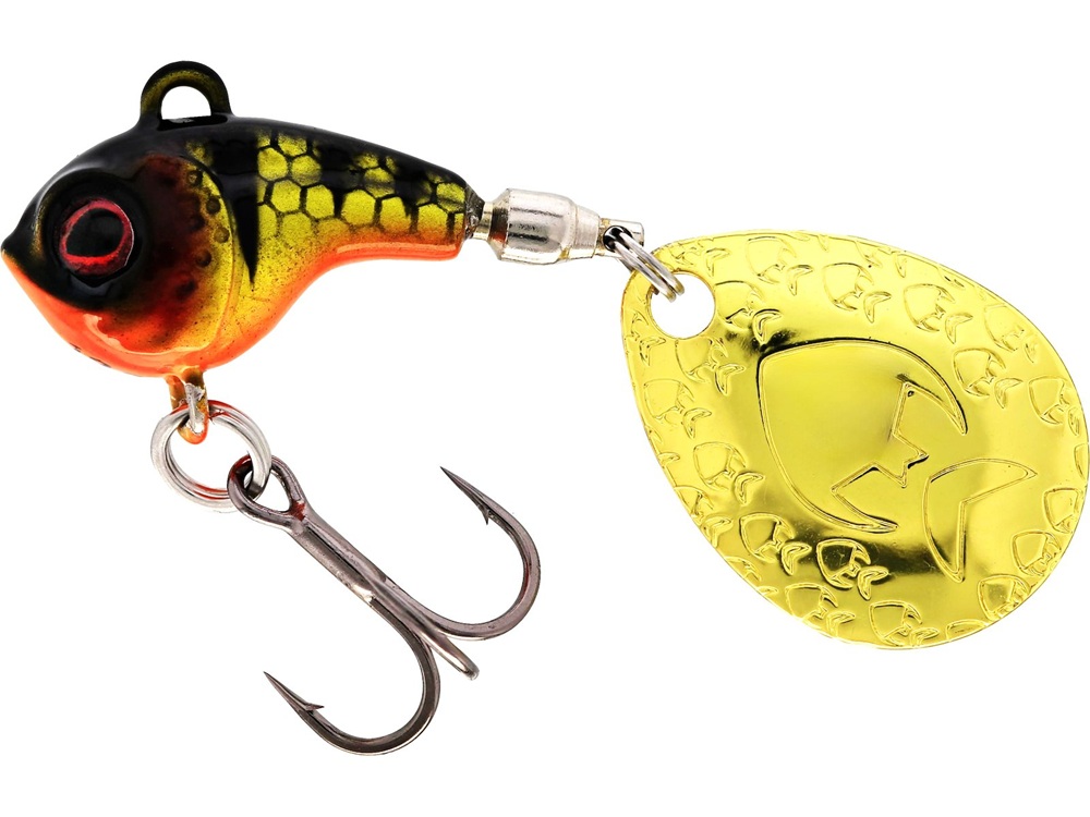 E-shop Westin nástraha dropbite tungsten spin tail jig bling perch - 1,8 cm 9 g