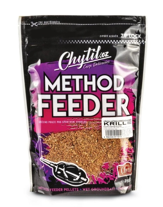 E-shop Chytil method predvlhčená krmítková zmes 750 g - krill