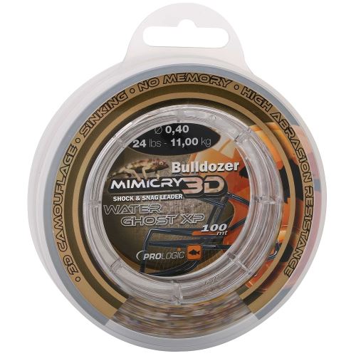 Prologic Šokový vlasec Bulldozer Mimicry Water Ghost XP 100 m