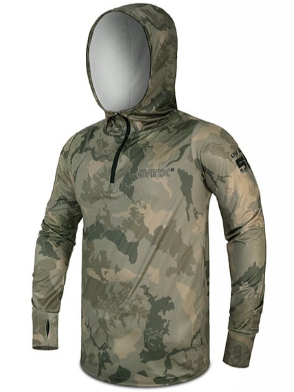 Delphin tričko s kapucňou uv armor 50+ banx - xxxl