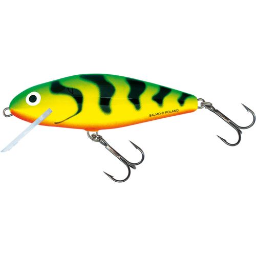 Salmo Wobler Perch Limited Edition Models Green Tiger 14 cm