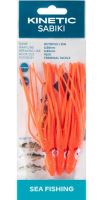 Kinetic Nadväzec Sabiki Octopus L Red Red 150 cm 6/0