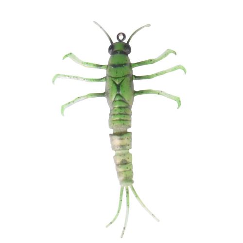 Savage Gear Gumová nástraha 3D TPE Mayfly Nymph Green - 5 cm 2,5 g