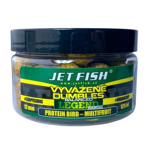 Jet Fish Vyvážené Dumbles Legend Range Protein Bird Multifruit 125 ml 12 mm
