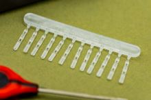 One More Cast Zarážky Tweakers Wormurai Sprig Stop Kit 1+12 ks (3)