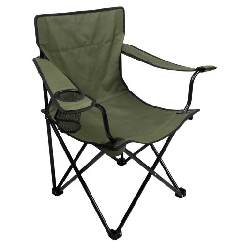 Mikado Kreslo Skladacie S Podrúčkami Zelené