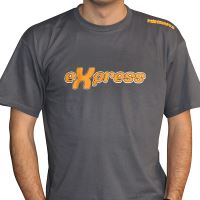 Mikbaits Pánské tričko Express - šedé-Veľkosť M