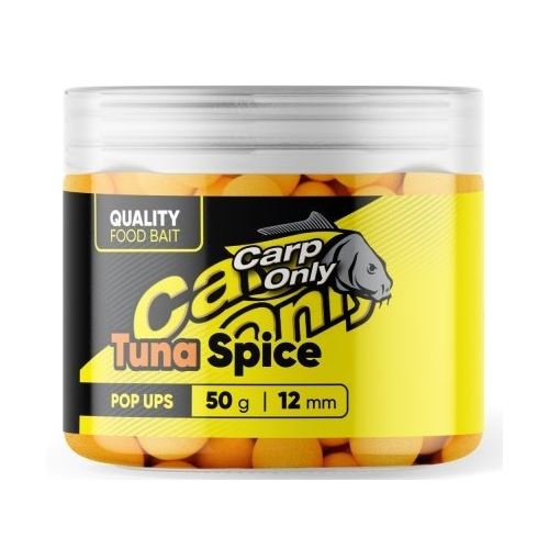 Carp Only Plávajúce Boilies Hi-Visual Pop Up Tuna Spice 50 g