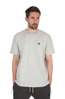 Matrix Tričko Large Logo T-Shirt Marl Grey Lime (2)