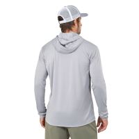 Grundéns Tričko Tough Sun Masked Hoodie Mist (2)